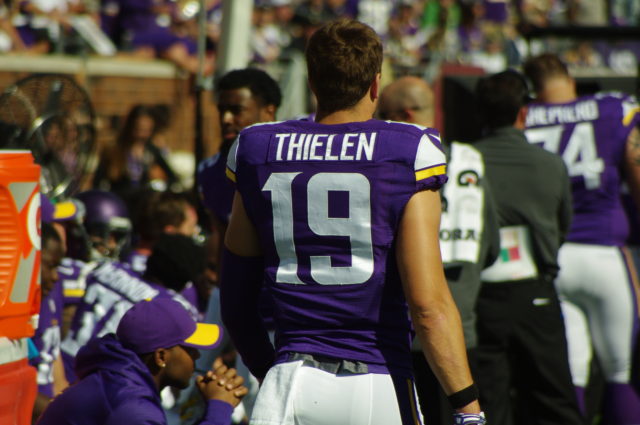 Adam Thielen Back