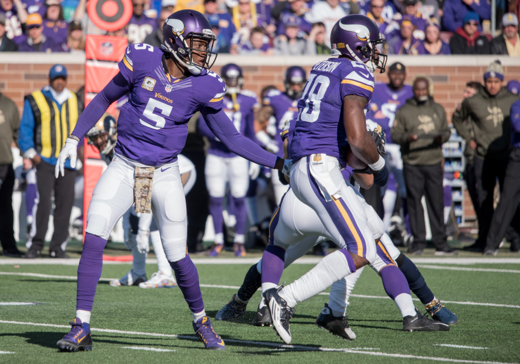 Like Ponder before him, Bridgewater is entering his third year coming off a Wild Card loss. (Photo credit: Cumulus Media)