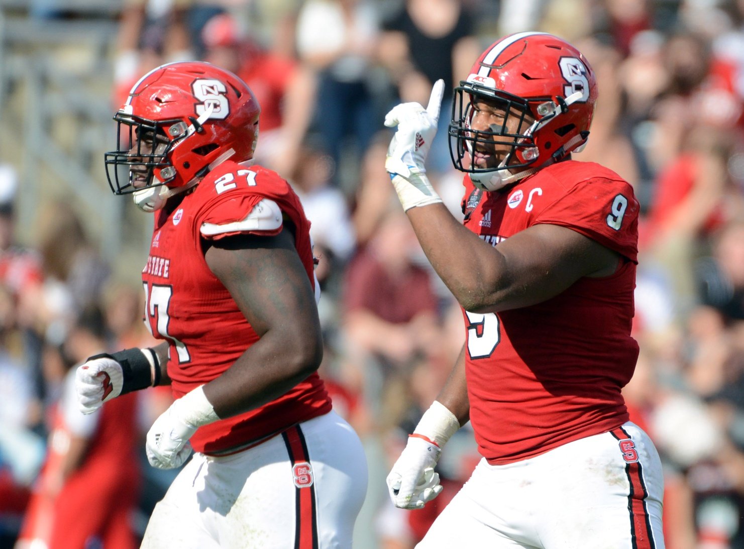 Bradley Chubb, DE, North Carolina State Zone Coverage Bradley Chubb, DE, North Carolina State Zone Coverage
