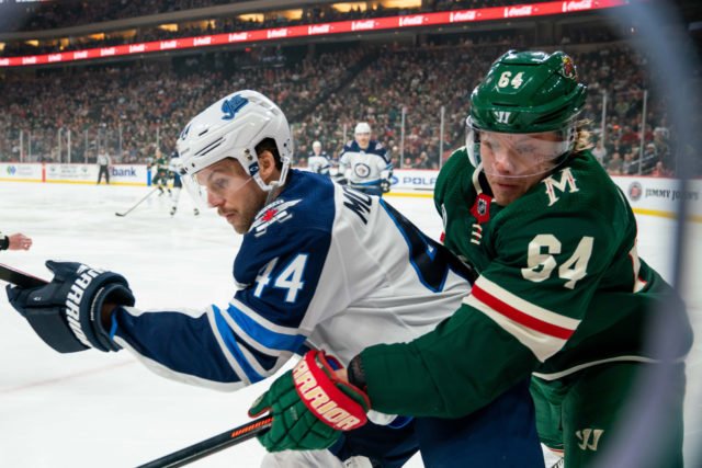 NHL: Winnipeg Jets at Minnesota Wild