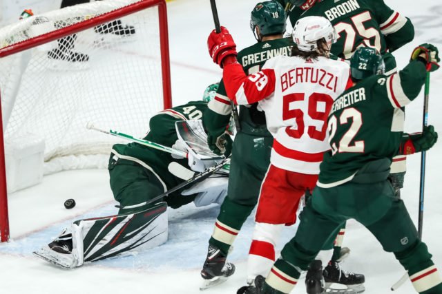 NHL: Detroit Red Wings at Minnesota Wild
