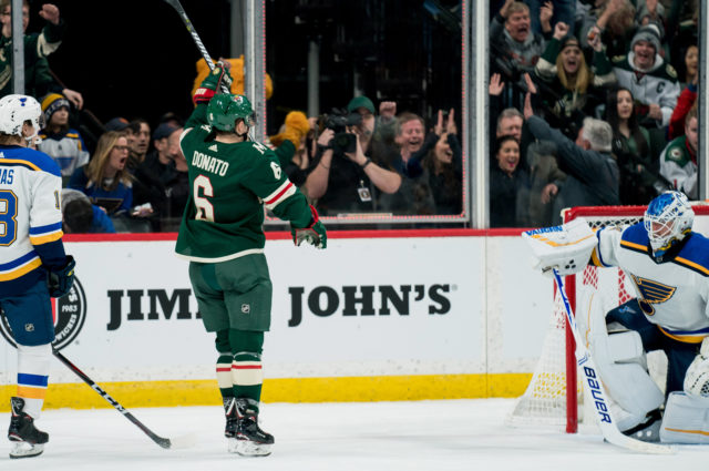 NHL: St. Louis Blues at Minnesota Wild