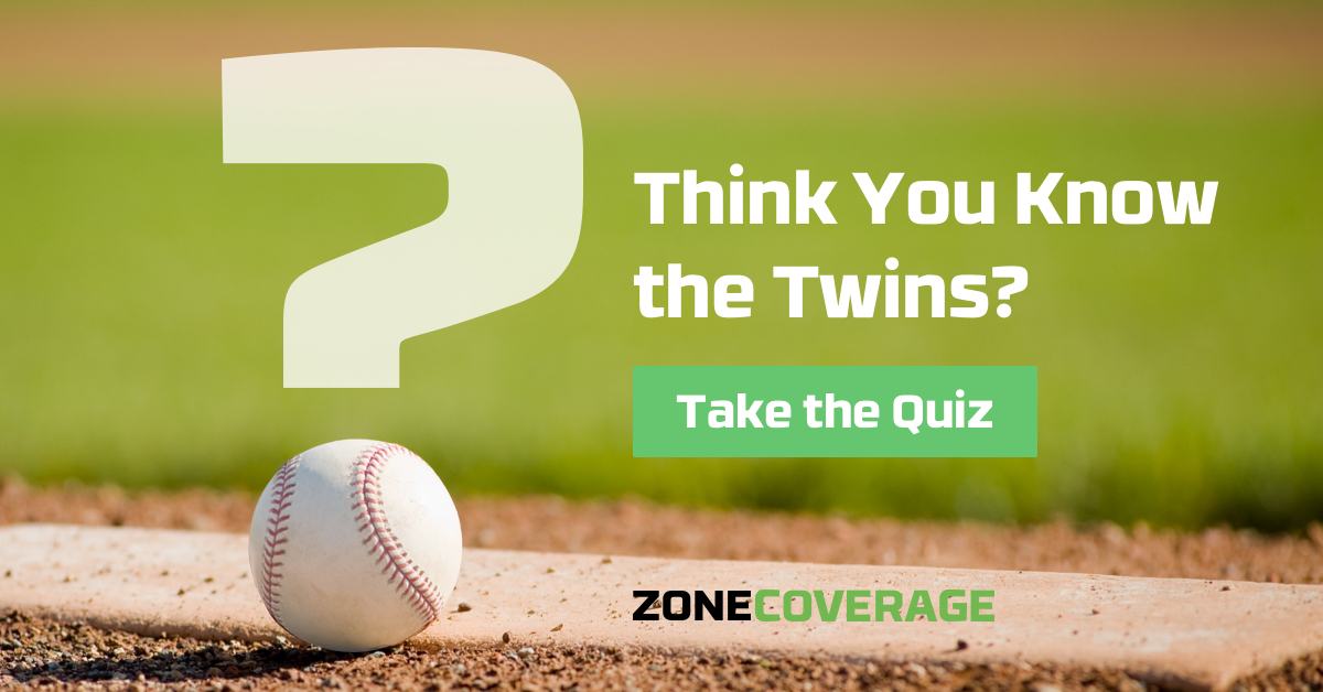 Minnesota Twins Quiz Zone Coverage 2568