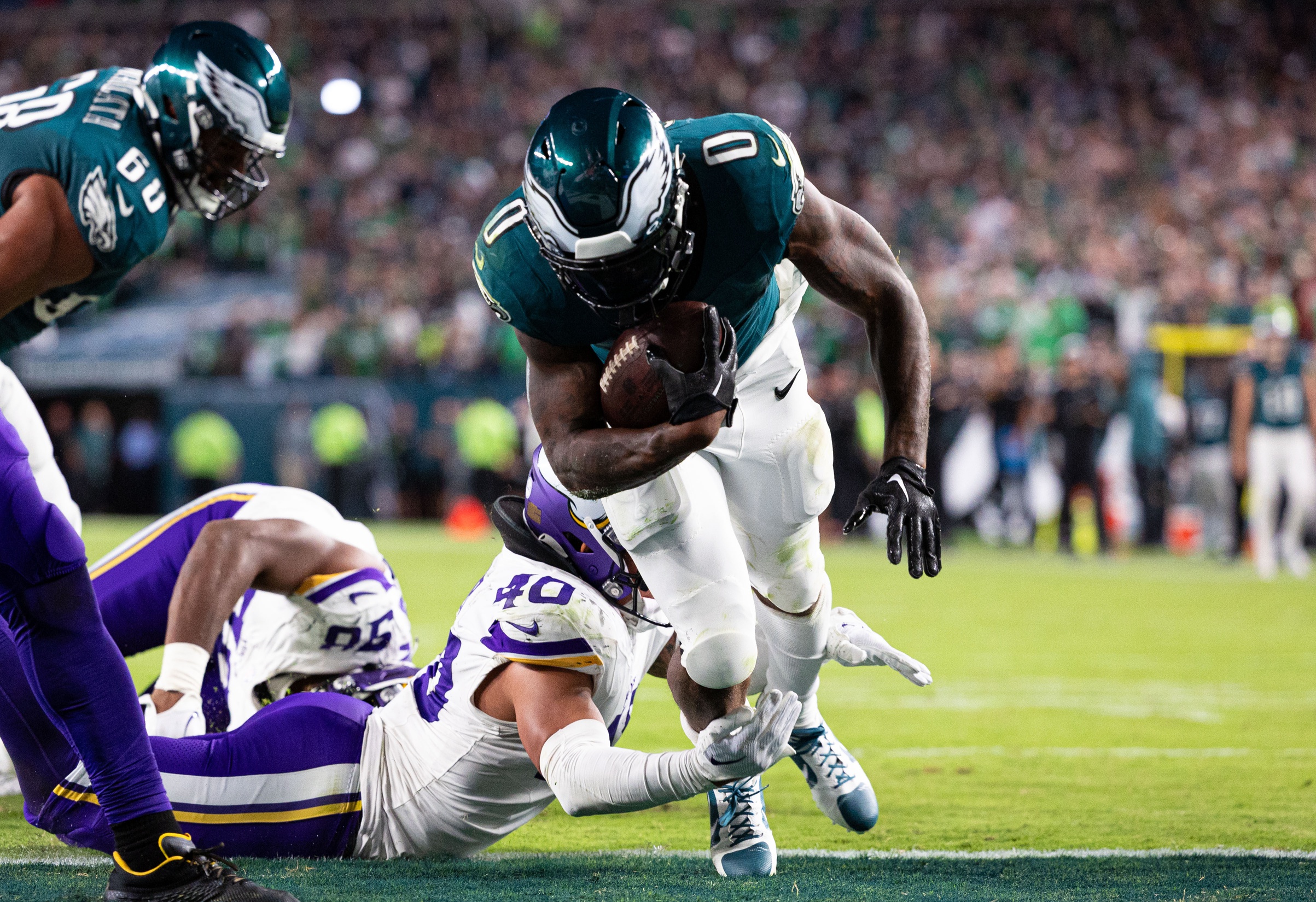 Vikings vs. Eagles - A History In Uniforms - Zone Coverage