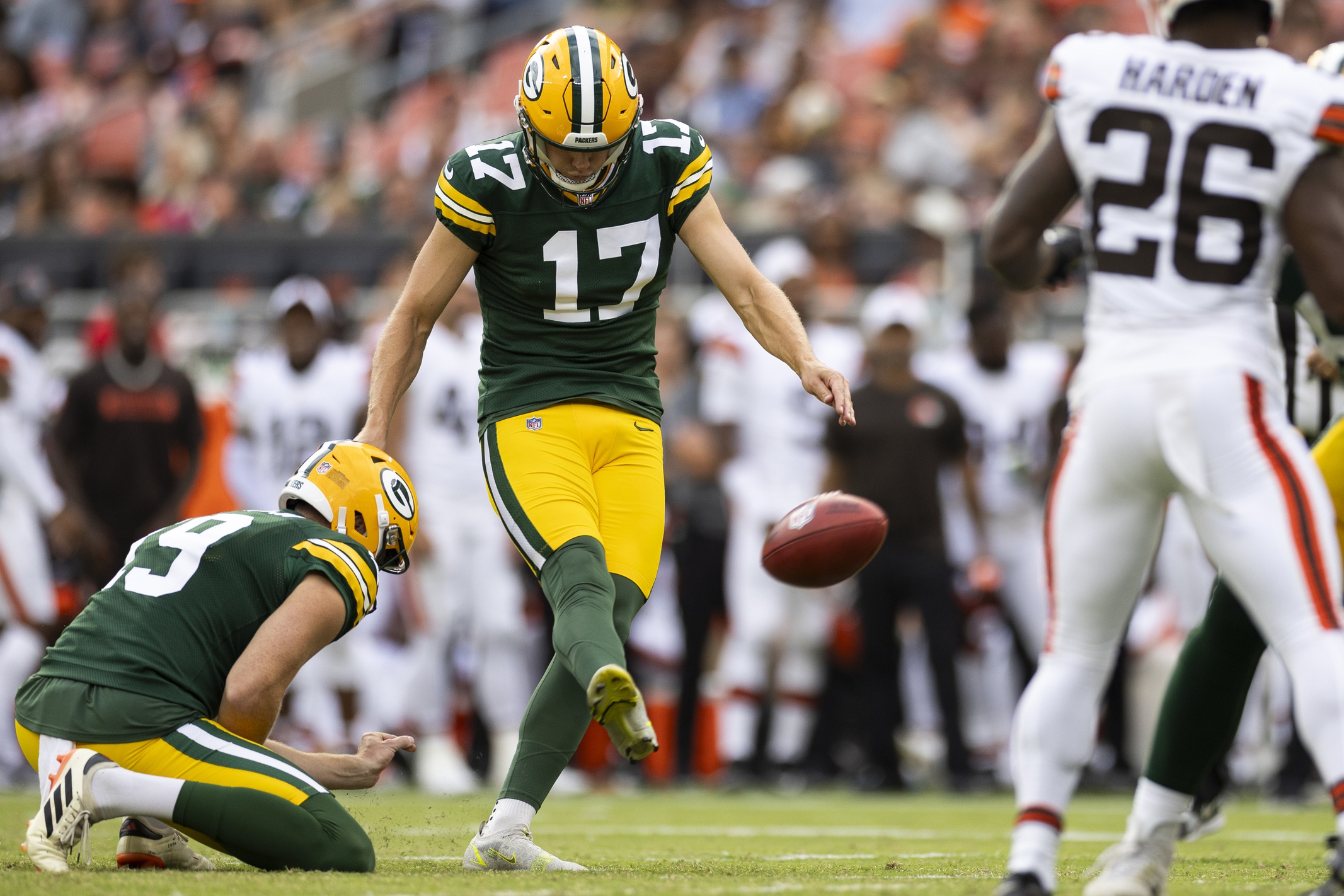 Green Bay’s Week 1 kicker may not be on the roster