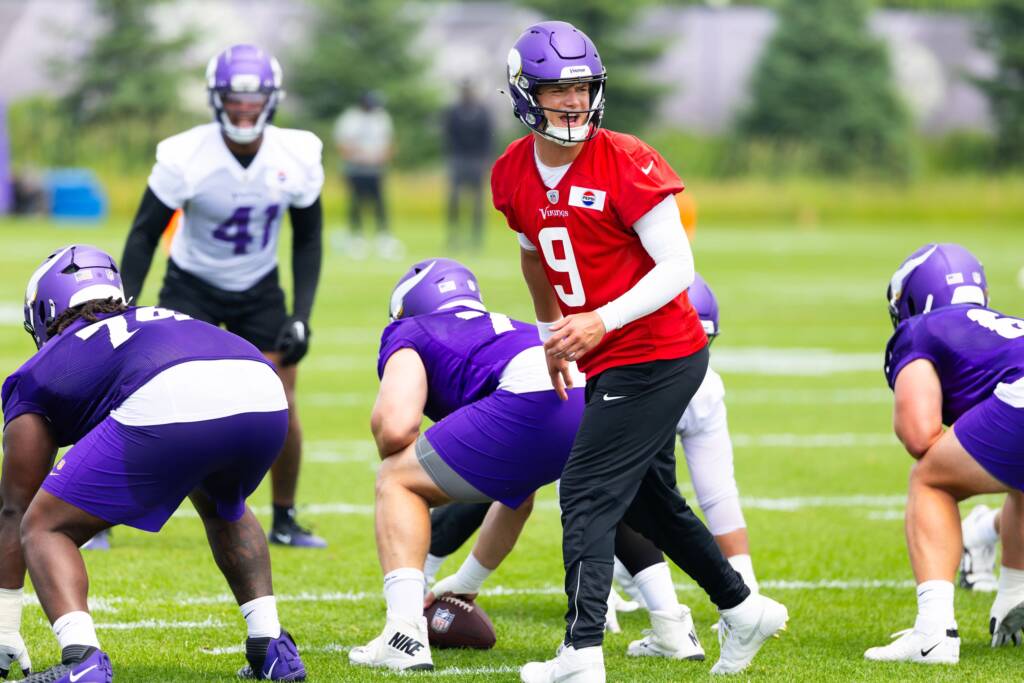 J.J. McCarthy Is Getting Comfortable Being Uncomfortable